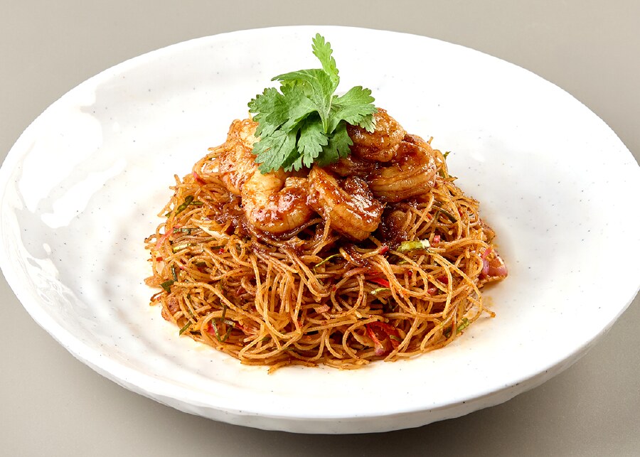 Thai Tomyum Prawn Vermicelli